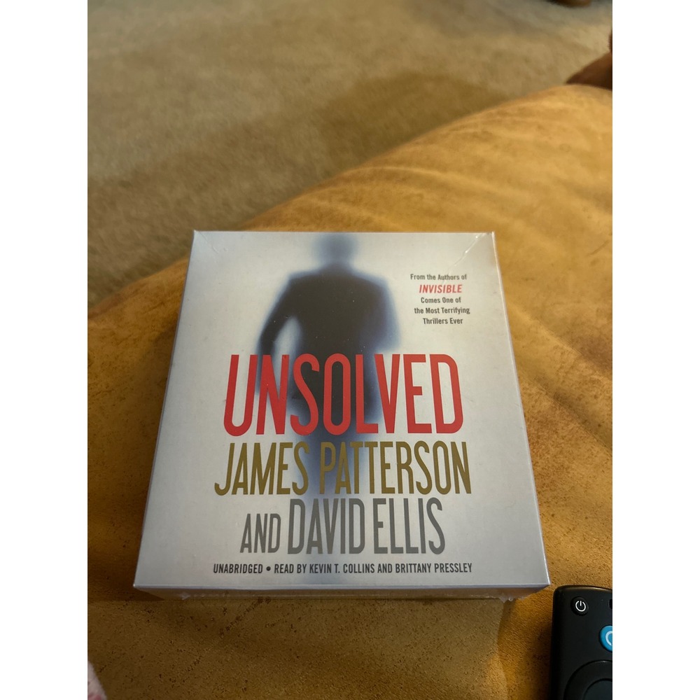 Unsolved James Patterson and David Ellis‎ Unabridged Audiobook CD Thriller
